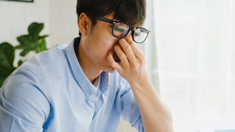 老眼及び眼精疲労ケアのイメージ